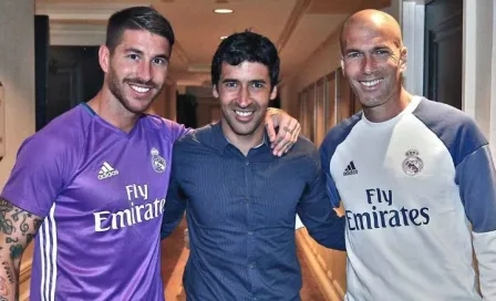 Raúl y Zidane se reencuentran en Nueva York