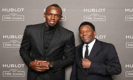 Pelé asegura que Bolt está por encima de él