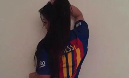 Miss Bum Bum festeja regreso de Messi con sensual fotografía