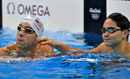 Chica lamenta haber 'bateado' a nadador que venció a Phelps