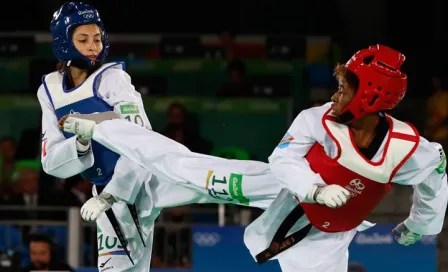 Itzel Manjarrez da primera victoria en taekwondo