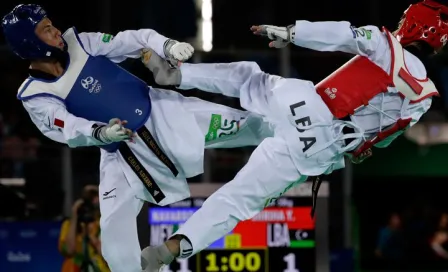 Carlos Navarro muestra poderío en debut en taekwondo