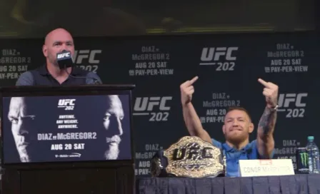 McGregor y Díaz se calientan previo a revancha en UFC 202