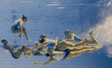 Rusia consigue medalla de Oro en nado sincronizado por equipo 