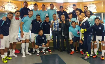 Misael Rodríguez, invitado de honor en partido del Pachuca