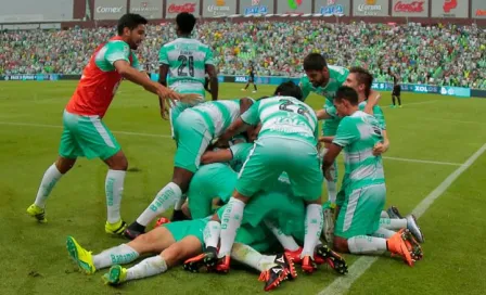 Santos consigue primera victoria en Liga a costa del León