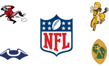 Conoce la evolución de los escudos de equipos de NFL