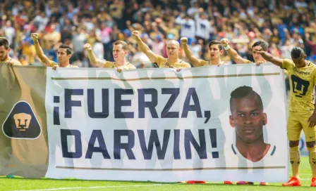 Pumas se solidariza  con Darwin Quintero