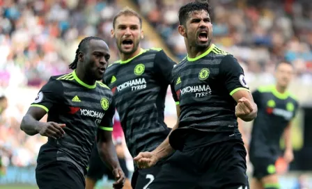  Diego Costa rescata empate del Chelsea con heroica chilena