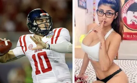 Mia Khalifa 'mete la pata' con quarterback de Ole Miss