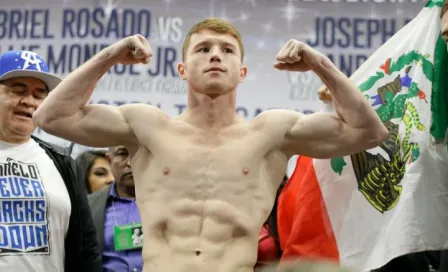 Canelo se desnuda para librar pesaje frente a Smith