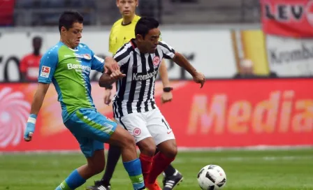 Marco Fabián se estrena con Eintracht Frankfurt 