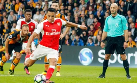 Alexis Sánchez guía goleada del Arsenal contra el Hull 