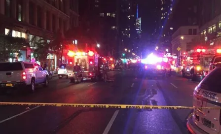 Explosión en Manhattan provoca fuerte movilización policiaca