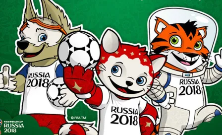 FIFA presenta candidatos para mascota de Rusia 2018