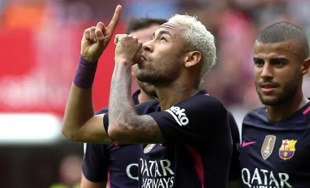 Barça golea al Sporting de Gijón con doblete de Neymar