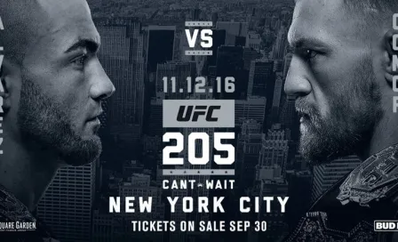 McGregor va por su segundo cinturón en UFC 205