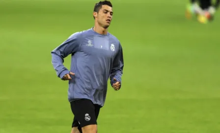 CR7 'pierde la cabeza' en entrenamiento del Madrid