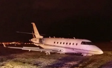 Avión de CR7 se estrella al aterrizar en Barcelona