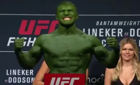 Hulk arriba a los escenarios de la UFC