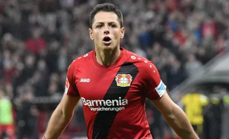 Chicharito empata a los líderes de goleo en Bundesliga