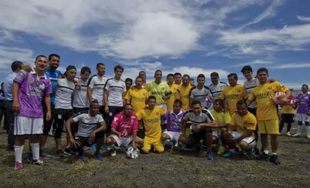 Gallos juega 'amistoso' con internos de Cereso de Querétaro