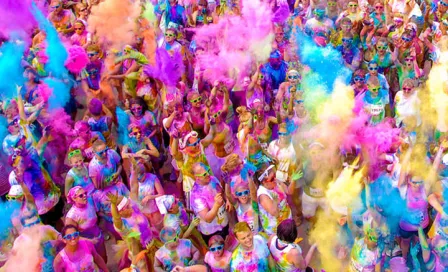 Color Run, carnaval de colores en el Hipódromo de las Américas