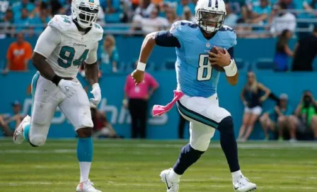 Mariota lava sus errores y lleva a Titanes al triunfo sobre Delfines