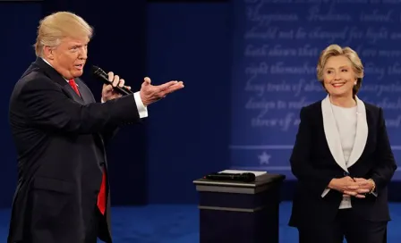 Clinton y Trump sólo discuten en segundo debate