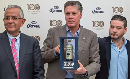  Corona lanza lata conmemorativa del centenario americanista