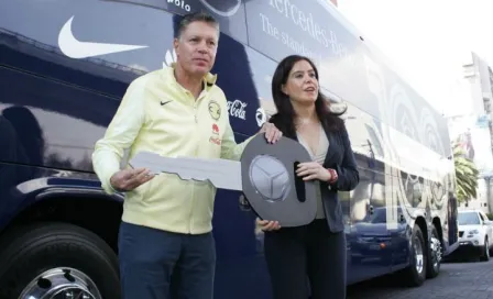 América inaugura autobús del Centenario