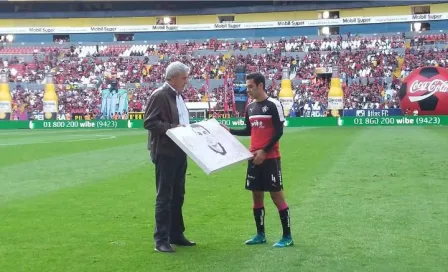 Atlas reconoce a Rafa Márquez por 20 años de carrera