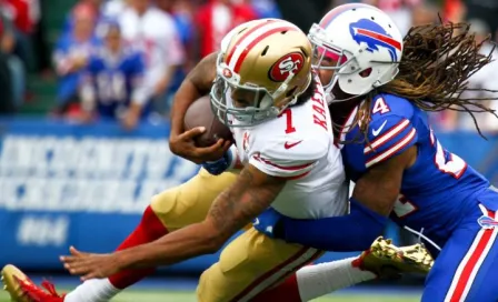 Bills gana y arruina el regreso de Kaepernick con los 49ers