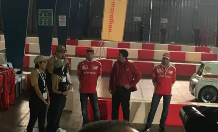 Raikkonen conduce auto diseñado por alumnos de la UNAM