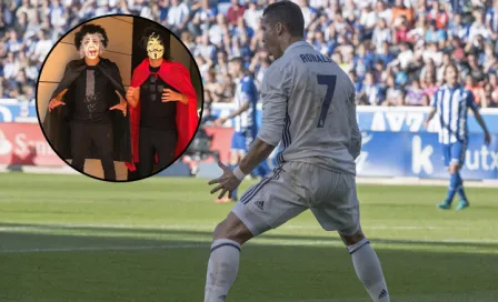 CR7 se disfraza para 'sembrar el terror' en Halloween