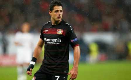 Chicharito 'zombie' celebra Halloween con el Leverkusen