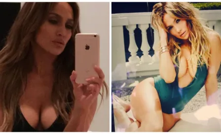 JLo 'enciende' redes sociales con ardiente foto