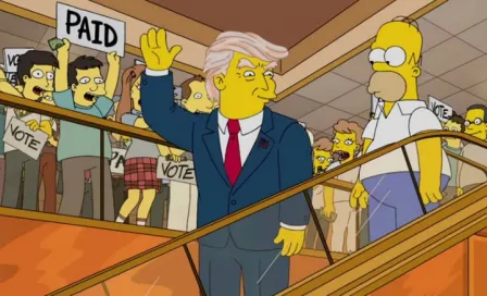 Los Simpsons habrían predicho que Trump sería presidente