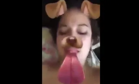 #LadyPerrito se viraliza por video sexual con filtro de snapchat