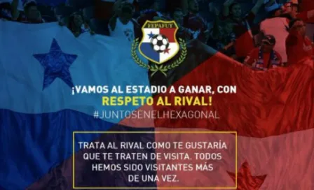 Federación panameña pide civismo a su afición contra el Tri