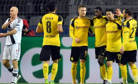 Dortmund y Legia protagonizan juegazo de 12 goles