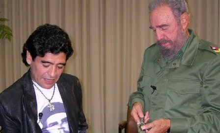 “Fidel Castro fue como otro papá para mí”: Maradona 