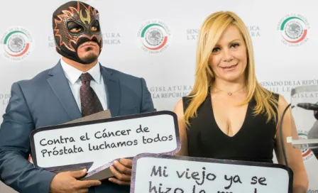 CMLL y Senado 'lucharán' contra el cáncer de próstata