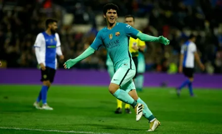 Debutante Aleñá le da el empate al Barça contra Hércules