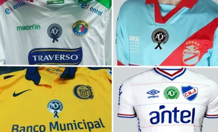 Conoce las playeras que rendirán homenaje al Chapecoense