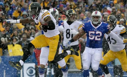 Le'Veon Bell, rey en victoria de Steelers sobre Bills 