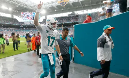 Tannehill se va lesionado en triunfo de Miami sobre Arizona