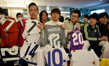 Locura total de japoneses por ver al Real Madrid