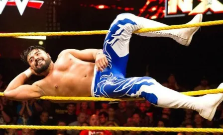 Andrade 'Cien' Almas recibe gritos racistas en NXT