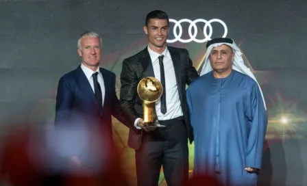 CR7, mejor jugador en los Globe Soccer Awards por sexto año al hilo